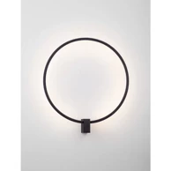 CERCIO Zidna LED svjetiljka NL9060269, 220-240V, 1050 lm, IP20, CCT 2700-3000-4000K, 21W, crna