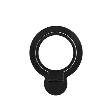 TECHSUIT Držač MagSafe telefonski prsten (MPR4), okrugli oblik, aluminijska legura, crni