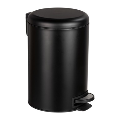 WENKO Crna kanta za otpatke Leman Easy Close, 12 l