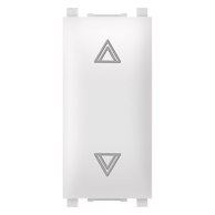 EXPERIENCE Prekidač za rolete 1M, bijeli