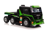 Kamion na akumulator Mercedes XMX622B, zeleni