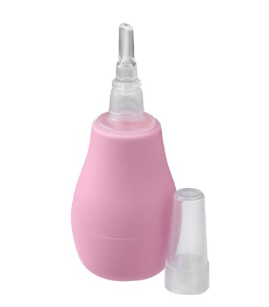 BABYONO Ručni aspirator za nos, roza