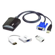ATEN KVM preklopnik CV211CP-AT, crni
