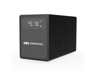 GREEN CELL UPS UPSLPPC800, čisti sinus, line-interactive AVR, LCD, 800 VA/500 W