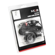 CELLULARLINE Dodatak za kamere, auto držač sa punjačem za SJCam, crni