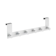  WENKO Bijela metalna vješalica za vrata 39 cm, Celano