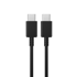 LP USB-C na USB-C kabel 100 cm, crni