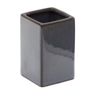 KAVE HOME Tamno plava keramička čaša za četkice za zube Silvet