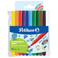 PELIKAN Flomaster 814485, Colorella Star, 10 boja, blister pakiranje