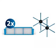 PHILIPS Zamjenski komplet FC8007/01, crni