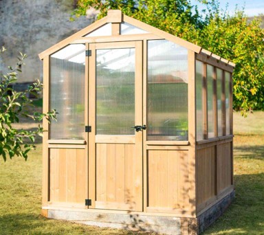 WESTMANN Drveni staklenik Paul, 238 x 204 x 236 cm, smeđi