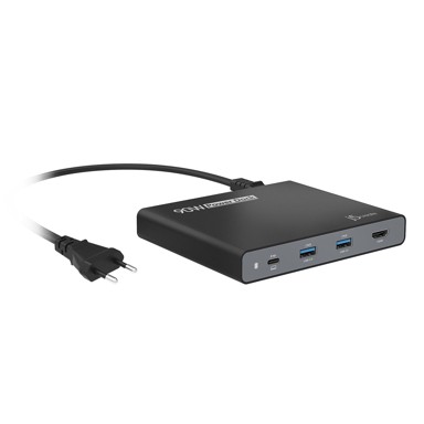 J5CREATE Docking stanica TRAVEL JCDP392-EN, 90W, USB-C™