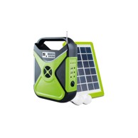 GREEN TECH Solarna rasvjeta prijenosni set SPS-300, crna