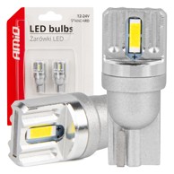 AMIO LED žarulje STANDARD T10 W5W 2x1860 SMD bijele 12V/24V