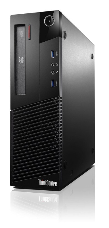 LENOVO Stolno računalo ThinkCentre M83 SFF / Intel Core i3-4130, 4GB, 128GB, Windows 10 Pro (obnovljen)