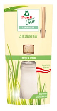 FROSCH Osvježivač zraka, Oase, limunska trava, 90 ml
