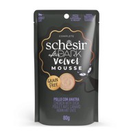 SCHESIR Hrana za mačke Cat Velvet, piletina s patkom, vrećica 80 g