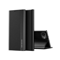 HURTEL Preklopna maska ​​Sleep Case Pro za iPhone 16e, crna