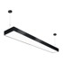 Visilica FLARA LED 45W 4000K 120cm, crna