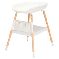 FILLIKID Stol za prematanje s podlogom, bijeli