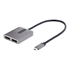 STARTECH Grafički adapter USB-C na 2 x DisplayPort 4K Ultra HD, sivi