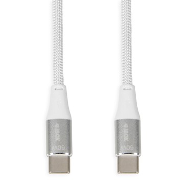 IBOX Kabel IKUTC, USB-C na USB-C, 60W, 2 m, bijeli