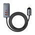 BASEUS Auto punjač Share Togethe, 2xUSB, 2xUSB-C, 120W