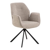 ACTONA Tamno siva blagovaonska stolica Aura