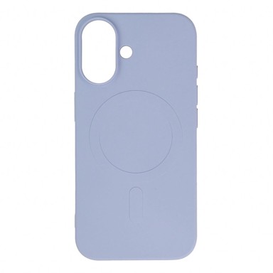 HURTEL Silikonska maskica za iPhone 16e, lavanda, MagSafe