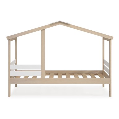 MARCKERIC Bijeli dječji krevet u dekoru bora u obliku kućice 90x190 cm Angel 