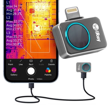 INFIRAY Termovizijska kamera P2 Pro pirometar za Apple iOS