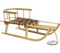 ENERO Drvene sanjke sa sjedalom sa naslonom Nina