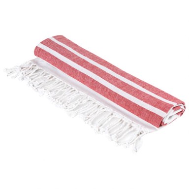 STRICKER Pamučni ručnik za plažu Sardenha 99159105, 90 x 170 cm, crveni