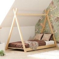 Dječji krevet Tipi, 160 x 80 cm, svijetlo drvo