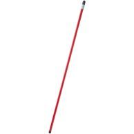 LUX TOOLS Drška za metlu 130 cm, crvena