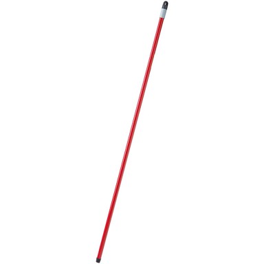 LUX TOOLS Drška za metlu 130 cm, crvena