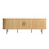 UNIQUE FURNITURE TV komoda u dekoru hrasta u prirodnoj boji 56x180 cm Nola