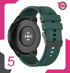 Silikonski remen za Xiaomi Redmi Watch 5 Lite, 22 mm, sivi