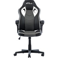 BYTEZONE Gaming stolica Racer, sivo/crna