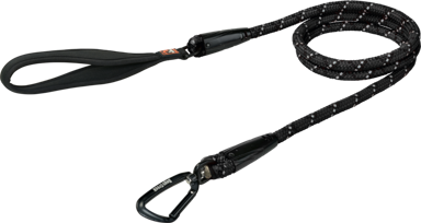 DOGS CREEK Vodilica za pse Discovery 8 mm, crna