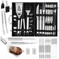 KAMINER Set za roštilj, 26 dijelova, inox, aluminijski kovčeg