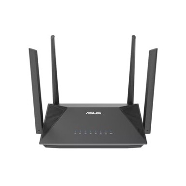 ASUS Router RT-AX52, AX1800, 802.11a/b/g/n/ac/ax, 3x 10/100/1000 LAN + WAN, 4 antene, bežični