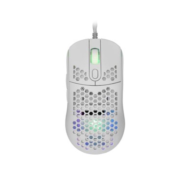 WHITE SHARK Miš GM-5007 GALAHAD, žičani, bijeli