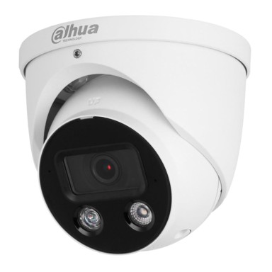 DAHUA IP Kamera IPC-HDW3849H-AS-PV-0280B-S5, 8MP, dome, Full-Color, TIOC 2.0, LED alarm, 2-smjerni audio, crna