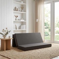 Sofa na razvlačenje, 200 x 67 x 45 cm, tamnosiva