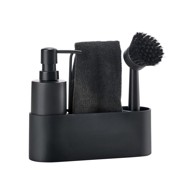 ZONE Set za pranje posuđa Singles, crni