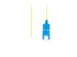 LANBERG Pigtail svjetlovodni SM SC/UPC easy strip 9/125 2 m, žuti