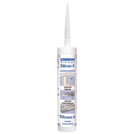 WEICON silikon, 310 ml, signalno bijeli RAL 9003