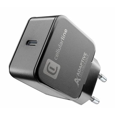 CELLULARLINE Punjač SAMSUNG USB-C i kabel C-C 15W BLACK