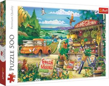 CASTORLAND Puzzle Jutro na selu, 500 kom